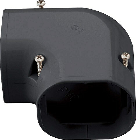 因幡電工 スリムダクトLD LDK-70 No.2303 ブラック コーナー平面90度 1個