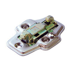 ムラコシ BATPOHR4 スライドヒンジ用 ベースプレート 高さ 1.5mm 袋入り(BV5756545)4973658083601