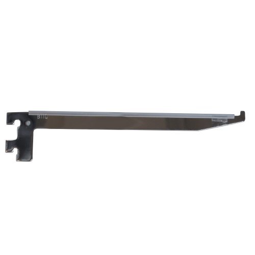 ロイヤル ガラス棚板専用 スリムブラケット B-110 200mm 4973658082291 (766609)