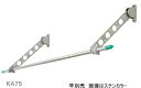 タカラ産業 KA75-ST ドライウェーブ ステンカラー 2本入り 窓壁用物干金物