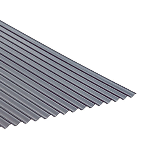 (10枚入) タキロン ポリカ波板 グレースモーク 910 7尺 2120×655×0.7mm ※直送／個人宅不可