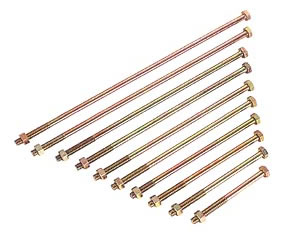 (送料無料)Zマーク金物（Z） ボルト M12×195mm(在来工法金物/軸組工法金物)