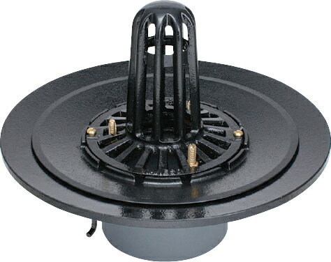 カネソウ WHP-2-200 ルーフドレン たて引き 屋上用 鋳鉄製 打込型 アスファルト防水・改質アスファルトシート防水 ねじ込み式(4)
