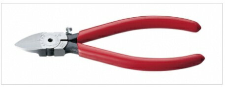 KEIBA ケイバ プラスチック用ニッパー PL-716A 刃先形状：スタンダード 刃先調節ネジ付 スプリング付