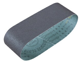 【マキタ MAKITA アクセサリー】 A-24125 サンディングベルト 仕上 粘度150 CC石材・プラスチック用 76×533mm 10枚入 9903、9900B、9901用