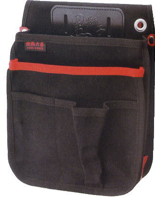 KOZUCHI コヅチ 黒獅子シリーズ 底丸仮枠袋 底丸仮枠袋 大 KKR-51BK