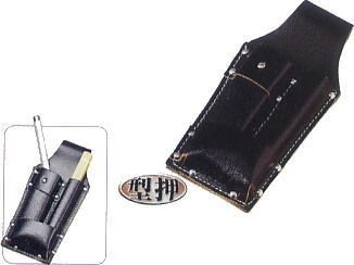 KOZUCHI コヅチ 作業工具ケースシリーズ ハッカー差し・鉄筋工具ケース 先入型ハッカー差し2丁入 CE-20