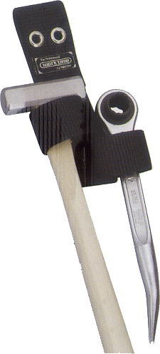 KOZUCHI コヅチ ナイロン・皮革ベルトシリーズ ホルダー・丁番付ホルダー(ラチェット) BH-003 W/BK