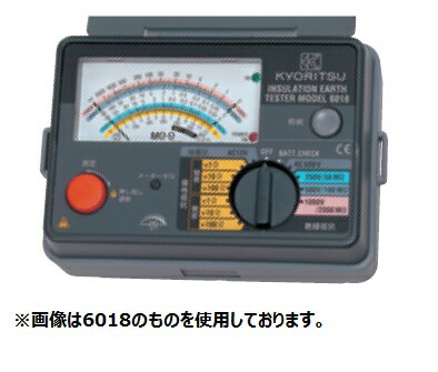 共立電気計器 デジタル絶縁・接地抵抗計 キューメグアース MODEL 6017