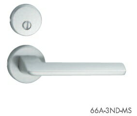 川口技研 LS-66A-1M-MS 丸座 空錠 LSミニケース錠仕様 メタリックシルバー