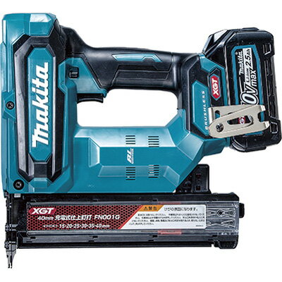 マキタ FN001GRD 40mm充電式仕上釘打 バッテリBL4025・充電器DC40RA・ケース付