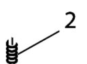 マキタ 233211-4 コンプレッションスプリング2 (部品/アクセサリー類)