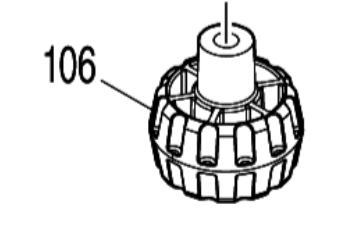 マキタ 252640-2 ツマミナットM8 (部品/アクセサリー類)