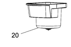 マキタ BE00000020 フィルタホルダ