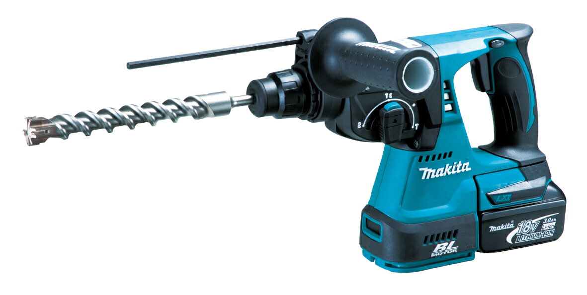 【楽天市場】【マキタ MAKITA】 HR244DZK 18V 充電式SDSハンマードリル 24mm バッテリ・充電器・ビット別売 ケース付