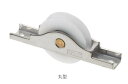 丸喜金属 S-630 ポムベア戸車(BR入) 丸型 30φ マルキハードウェア
