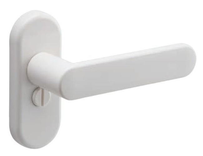 マルキハードウェア P-5600 FU32AP42AWH 浴室用レバーハンドル FU-32-AP4-2A-WH 丸喜金属