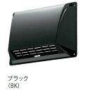 キョーワナスタ KS-77P-BK 屋外換気口 樹脂/木枠留め用/先付け後付け兼用タイプ ブラック