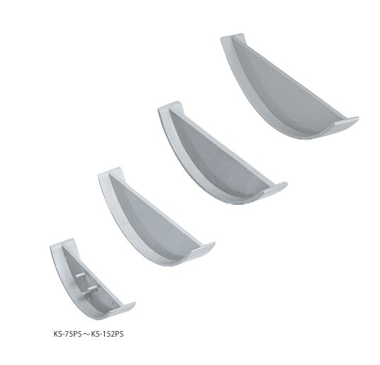 キョーワナスタ KS-152PS-LG 水返し板 10個 パイプ接着タイプ　ライトグレー