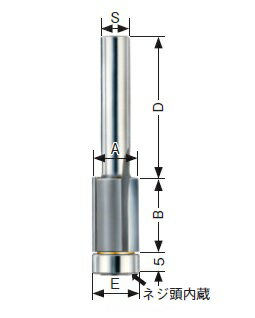 大日商 コーナービット 目地払DX 6×10 トリマー用 MDX6
