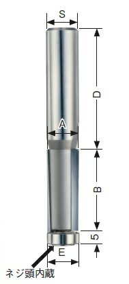 大日商 コーナービット 目地払DX 12×12 ルーター用 MDX12
