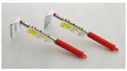 RAKUDA ラクダ 35017 園芸用品 プランタークワ 三本爪 刃巾82mm×全長325mm