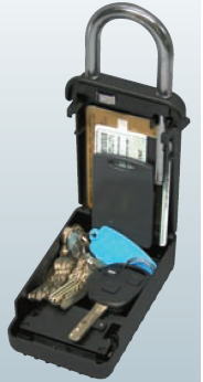 ノムラテック キーストック N-1260 カードキーも入る大容量キーボックス