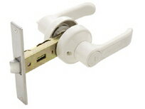 アルファ　樹脂レバー間仕切錠　浴室ドア用の取替錠　32M65PLV-100 浴室レバー錠