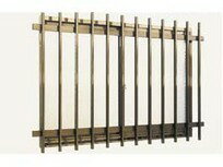 川口技研　ホーム面格子　W1380×H400　簡単取付け！窓の防犯　※【沖縄・離島は配送不可】