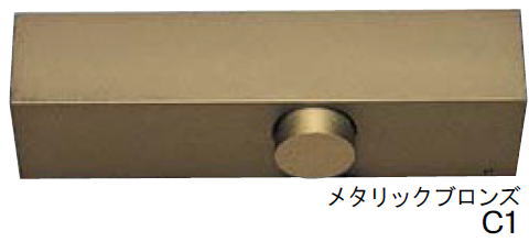 リョービ ドアクローザー 2971460 SK1002PD C1 ブロンズ ストップ付（外装式）段付アーム パラレル型D型ブラケット