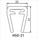 杉田エース H鋼セーフティーガード HSG-21 グレー(452-468)