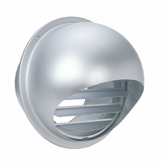 西邦工業 SEIHO SFXK125Z-VM 外壁用アルミ製換気口 (セルフード) 同芯ガラリ型