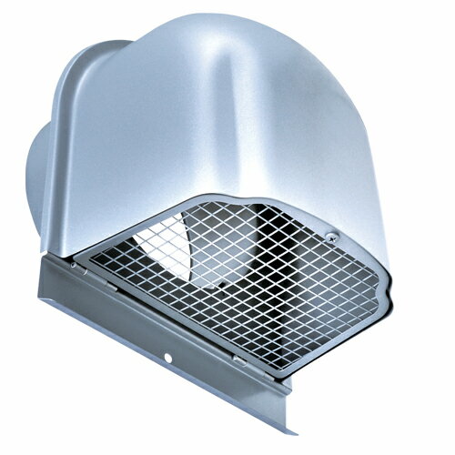 西邦工業 SEIHO CFN125SBL BL・外壁用ステンレス換気口(深型フード) 金網型3メッシュ 下部開閉タイプ