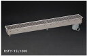シマブン HSFY-15L1200 排水ユニット SUSグレーチング 深型 非防水横引き 150角