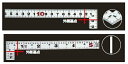 シンワ測定 10033 曲尺平ぴた シルバー 50cm／1尺6寸 併用目盛