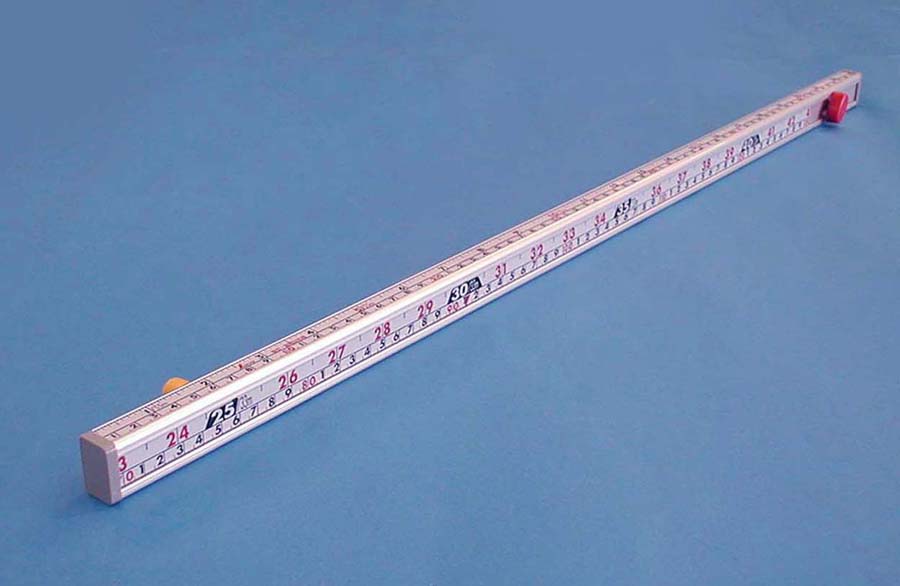 シンワ測定 65161 3倍尺 のび助両方向式 AB6尺3寸 併用目盛