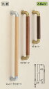 シロクマ 白熊印 ドアー取っ手 ドアハンドル No.120 両面用 天然木 抗菌 各色 L330mm ハーモニー取手
