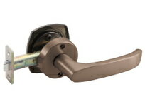 マツ六 MJ24レバー錠 戸襖錠 ブラウン MJL24-2M-Br-65和室と洋室のドアに戸襖錠バックセット：65mm扉厚：24〜35mm材質：アルミ合金色：ブラウンマツ六 MJ24レバー錠 戸襖錠 ブラウン MJL-24-4K-Br