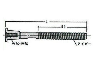 100本入 フォームタイ S.C本体 荒ネジタイプ 9×180mm (W3/8) 生産物賠償責任保険付