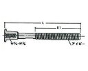 100本入 フォームタイ S.C本体 荒ネジタイプ 9×210mm (W3/8) 生産物賠償責任保険付
