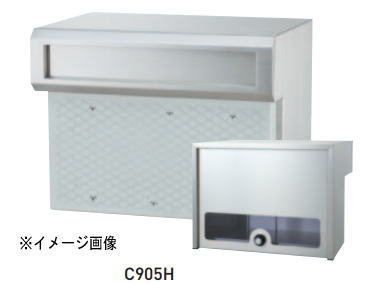 乐天商城 - 杉田エース ACE(248-460)ポスト口一体型 C905H ラッチロック錠 ヘアーライン