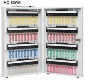 杉田エース ACE(161-394)エースキーボックスKC 携帯・固定兼用 KC-80WG ホワイトグレー