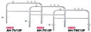 サンポール アーチ 車止めピラー ピコリーノ AH-7SK15P 差込式カギ付