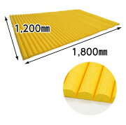 カーボーイ JM-01 イエロージャバラマット 大 ※代引不可