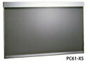 田島メタルワーク PC61-XS (HL) エントランス用掲示板 壁付タイプ 横型 アクリルカバー付 (211-042) ※直送/代引不可/沖縄・離島配送不可