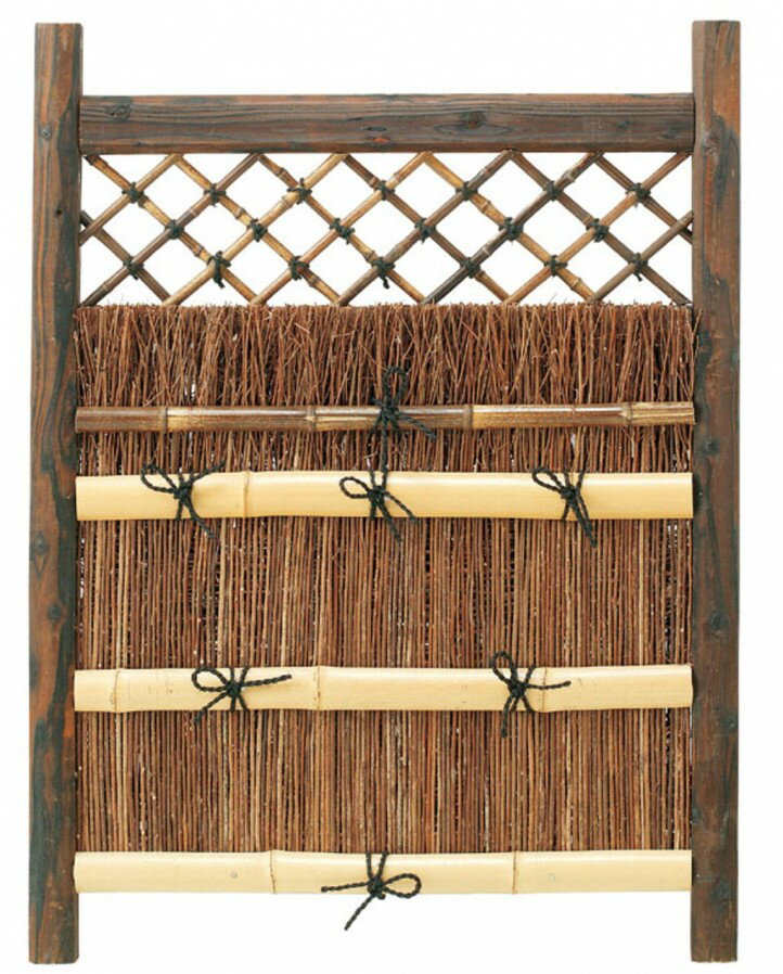 タカショー SKI-03 萩張仕切垣 3尺 ※直送／個人宅不可