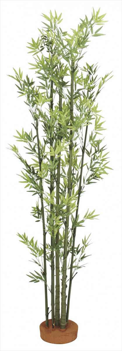 タカショー GD-54L 青竹7本立 鉢無 1.8m 光触媒 人工植栽 人工観葉植物 ※直送／個人宅不可