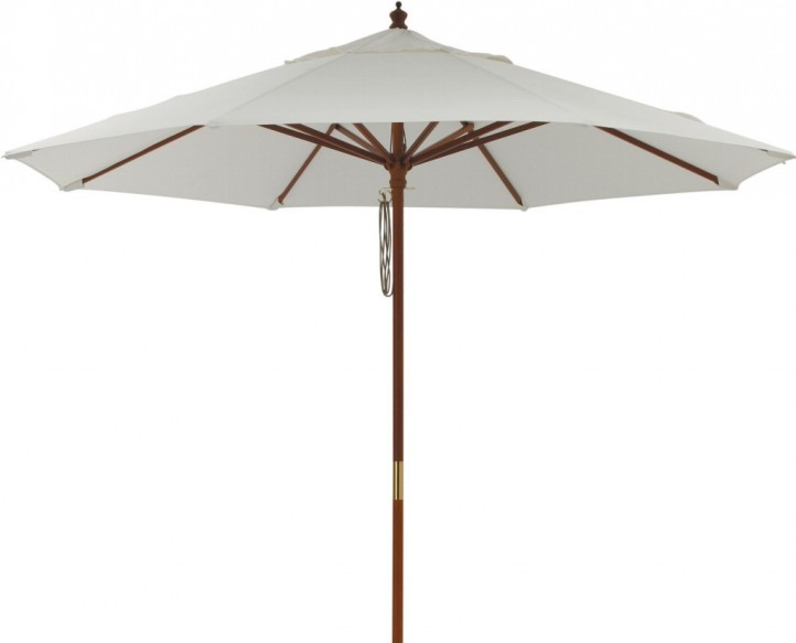 タカショー ACT-24W マーケットパラソル 2.4m ホワイト ※直送／個人宅不可