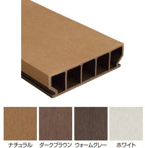 タカショー EAA-Y3B エバーエコウッド2デッキ専用 床板 3尺（Vアンカー2個付） ダークブラウン ※直送／..