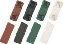 タカショー PRB-02 2連結ボタンキャップ レッドウッド